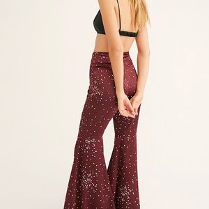 Satin belle bottom pants